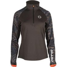 Nowa damska bluza GTS Lady Sprotshirt 1/4 Zip Anthra, rozmiar 42/XL
