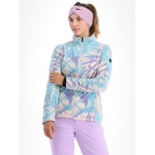 NOWA DAMSKA BLUZA POLAROWA O'NEILL CLIME PRINTED FZ FLEECE PINK TIE DYE ROZMIAR M