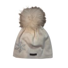 NOWA DAMSKA CZAPKA NORTON STAR BEANIE WHITE MERINO