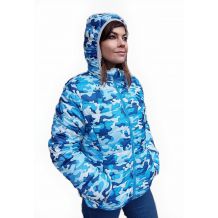 NOWA DAMSKA KURTKA G-BOY REVERSIBLE JACKET WOMEN BLUE/GREY ROZMIAR L