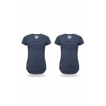 Nowa damska koszulka 2 pack Zajedno 3d Classic Blau, rozmiar S