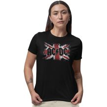 Nowa damska koszulka AC/DC Highway Black, rozmiar S