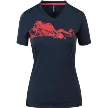Nowa damska koszulka GTS Functional Print Midnight, rozmiar 38
