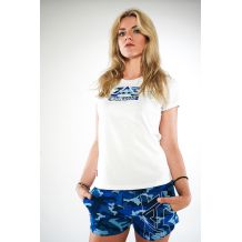 Nowa damska koszulka Zajedno Classic White Army, rozmiar XL