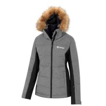 NOWA DAMSKA KURTKA BENGER ROMY JACKET GREY MELANGE ROZMIAR 36