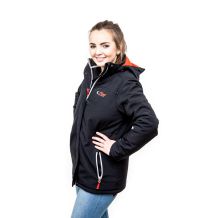 Nowa damska kurtka Fliegl Winter Softshell Black, rozmiar M