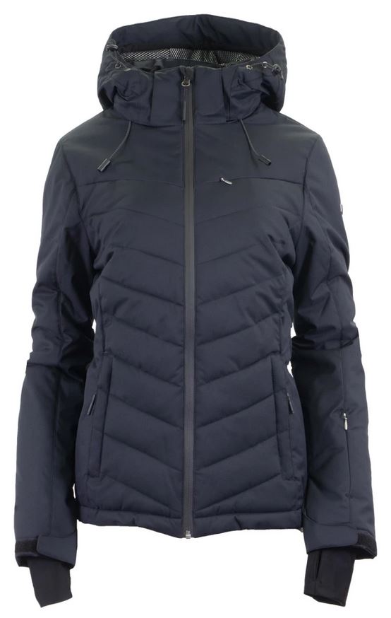 Nowa damska kurtka GTS Lady Skijacket Black, rozmiar 38