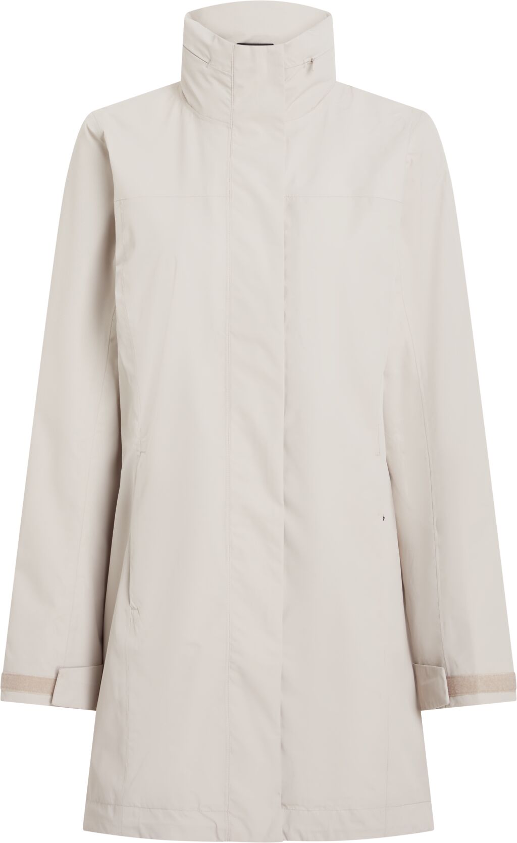 NOWA DAMSKA KURTKA PRZECIWDESZCZOWA MCKINLEY EMELIE AQUAMAX BEIGE ROZMIAR 34/XS 10/10K
