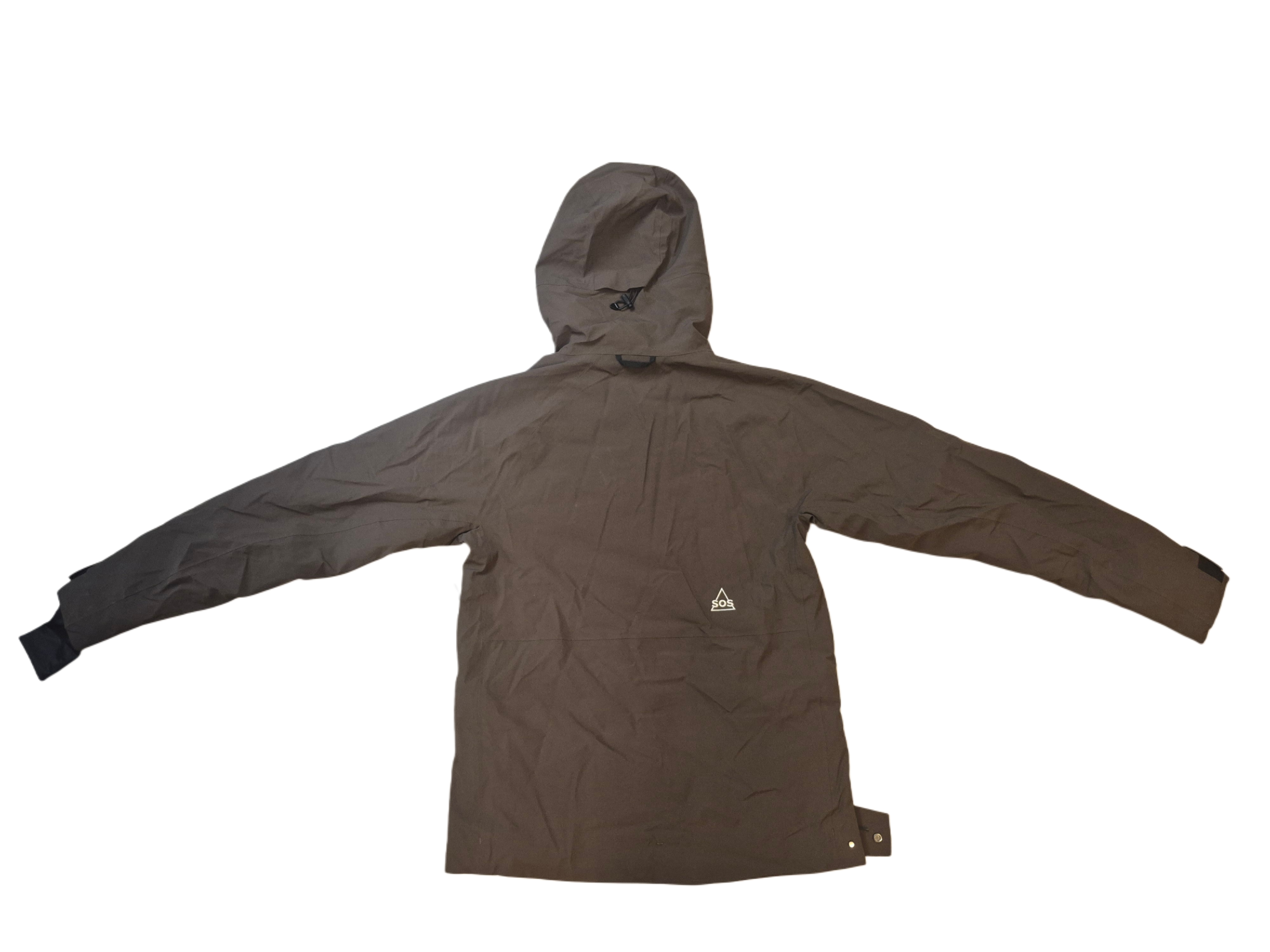 NOWA DAMSKA KURTKA SOS THE SESTRIERE JACKET DARK BROWN ROZMIAR S 15/15K