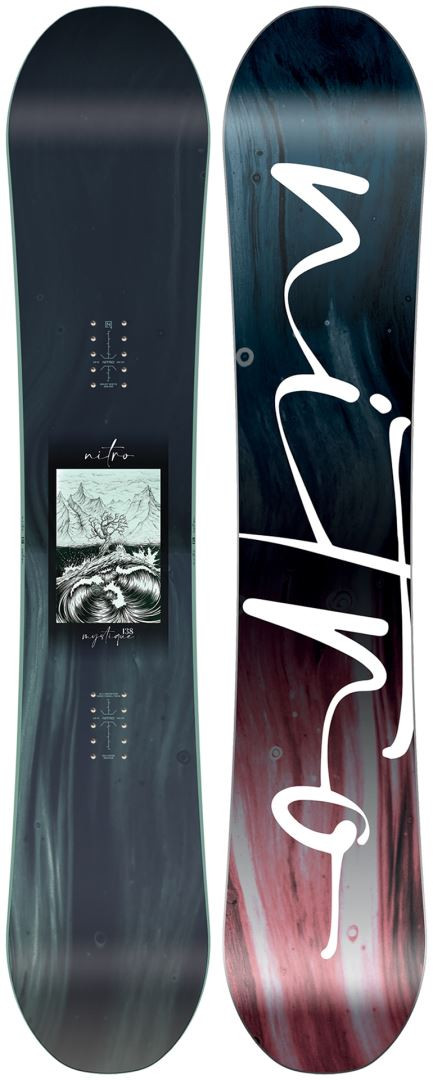 NOWA DESKA SNOWBOARDOWA NITRO MYSTIQUE 149CM 2024