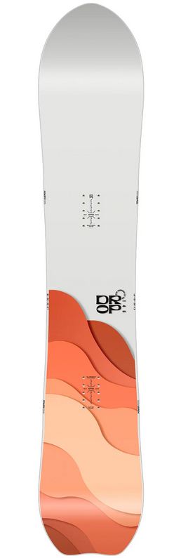 POTESTOWA DESKA SNOWBOARDOWA NITRO DROP WOMEN 152 CM 2024