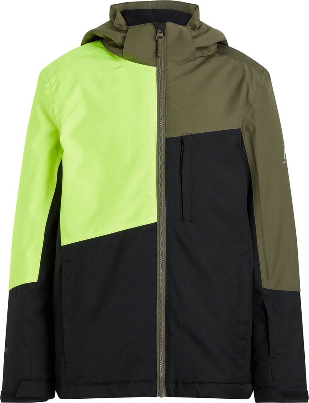 NOWA DZIECIĘCA KURTKA MCKINLEY DAVID BOYS JACKET LIME/OLIVE/BLACK ROZMIAR 128cm