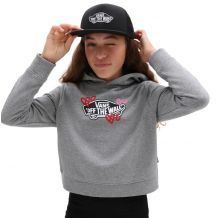 NOWA DZIEWCZĘCA BLUZA VANS LOVE VANS BOXIE HOODIE GREY HEATHER ROZMIAR M 10-12 LAT
