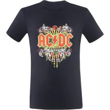 Nowa damska koszulka AC/DC Highway Tattoo Black, rozmiar S