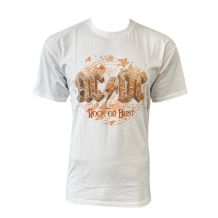 Nowa damska koszulka AC/DC Logo White, rozmiar L