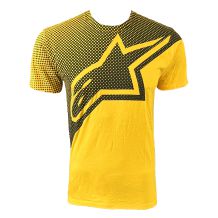 Nowa koszulka Alpinestars Blotched Classic Gold, rozmiar M