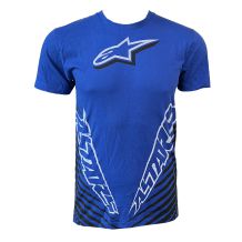 Nowa koszulka Alpinestars Parallax Classic Royal Blue, rozmiar M