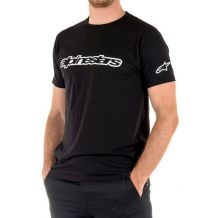 Nowa koszulka Alpinestars Wordmark Tee Black, rozmiar M