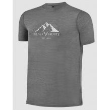 Nowa koszulka Black Crevice Merino Grau, rozmiar S