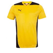 NOWA KOSZULKA DZIECIĘCA PUMA FOUNDATION TRAINING TEE TEAM YELLOW ROZMIAR YM (140cm)