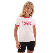 Nowa koszulka dziecięca Vans Lola Cool Pink, rozmiar M/10-12