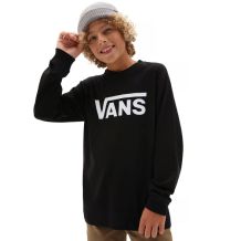 Nowa koszulka dziecięca Vans Classic LS-B Black, rozmiar M/10-12