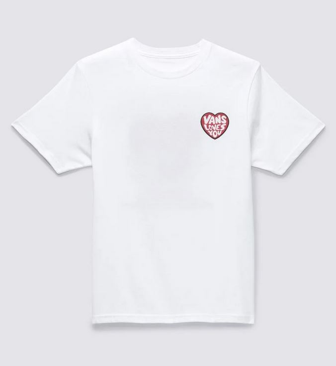 Nowa koszulka dziecięca Vans Handle With Care Love, rozmiar M/10-12