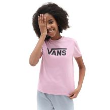 Nowa koszulka dziecięca Vans Girl Flying V Crew Lilas, rozmiar M/10-12