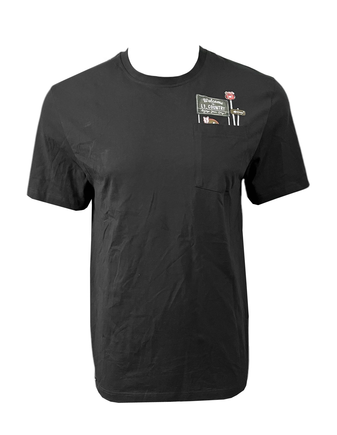 Nowa koszulka Nitro L1 Highway Pocket Black, rozmiar L
