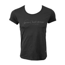 Nowa damska koszulka Nurburgring Driver Logo Black, rozmiar XL