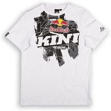 Nowa koszulka Red bull KINI Collage White, rozmiar XL