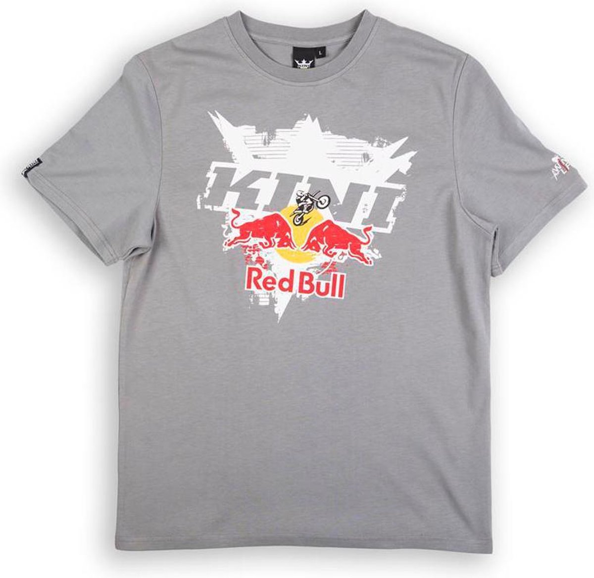 Nowa koszulka Red bull KINI Interlaced Grey, rozmiar M