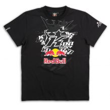 Nowa koszulka Red bull KINI Pasted Black, rozmiar L