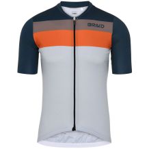 Nowa koszulka rowerowa Briko JERSEYKO STRIPE MARINE-GREY, rozmiar L