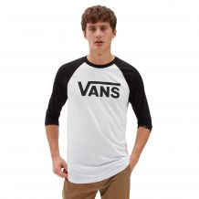 Nowa koszulka Vans Classic Raglan White/Black, rozmiar M
