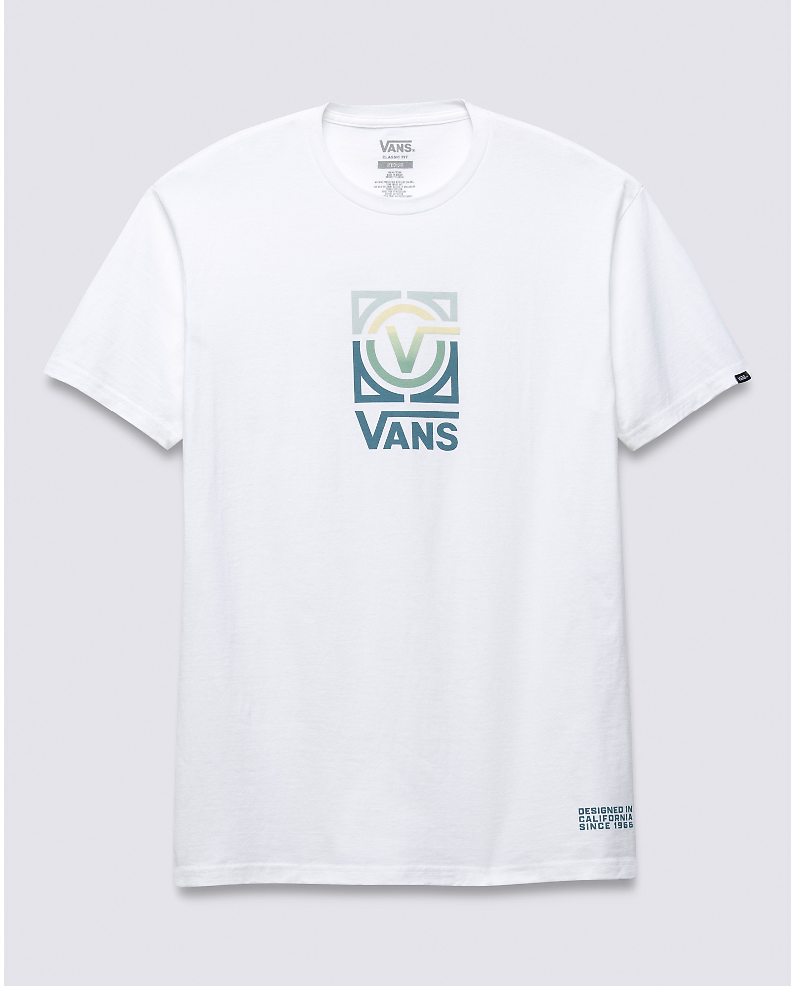 Nowa koszulka Vans Commercial DNA 1 White, rozmiar M