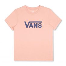 Nowa koszulka Vans Drop V Crew Peach Bei, rozmiar S