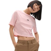 Nowa koszulka Vans Flying V Crop Crew Powder Pink, rozmiar S