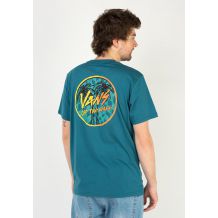 Nowa koszulka Vans Sketched Palms Blue Coral, rozmiar M