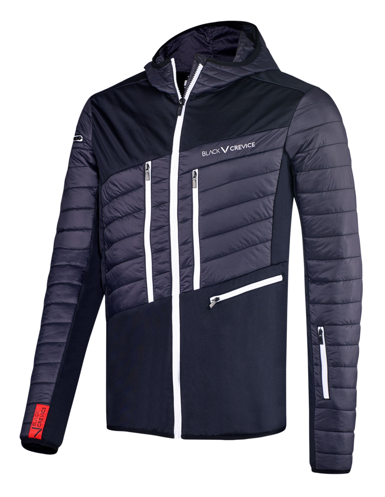 Nowa kurtka Black Crevice Skitourenjacke Navy, rozmiar L