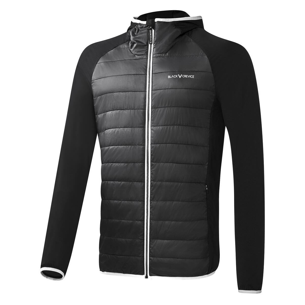 Nowa damska kurtka hybrydowa Black Crevice Black, rozmiar 38