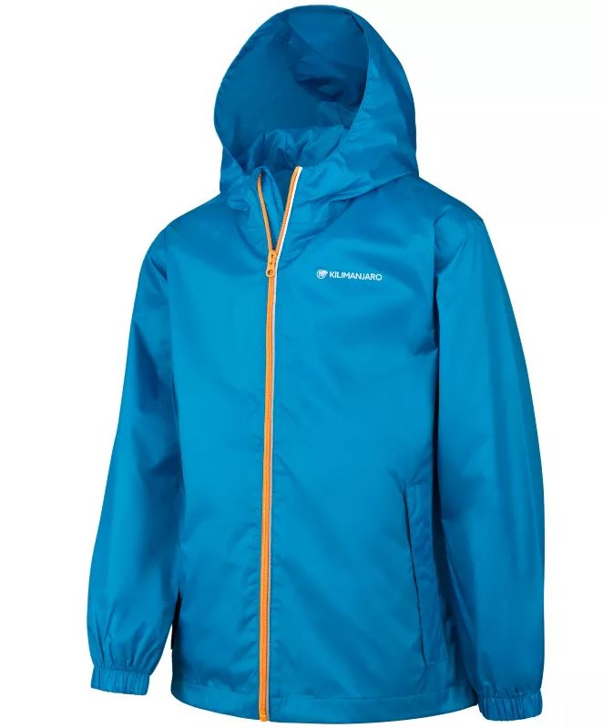 Nowa kurtka przeciwdeszczowa Kilimanjaro Taifun Blue, rozmiar 128