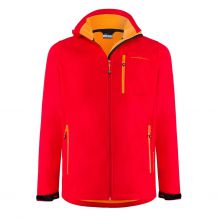 Nowa kurtka softshell Black Crevice Red/Orange, rozmiar M