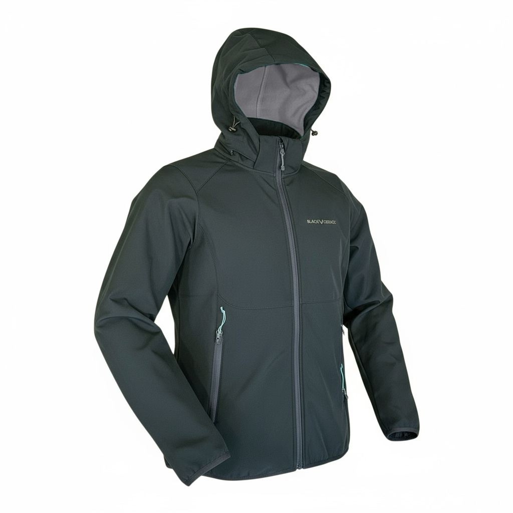 Nowa kurtka softshell Black Crevice Castlerrock, rozmiar L
