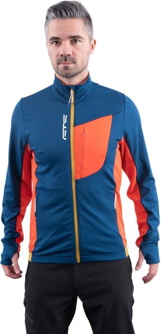 Nowa męska bluza GTS Man Jacket Bicolour Midnight, rozmiar 50/L
