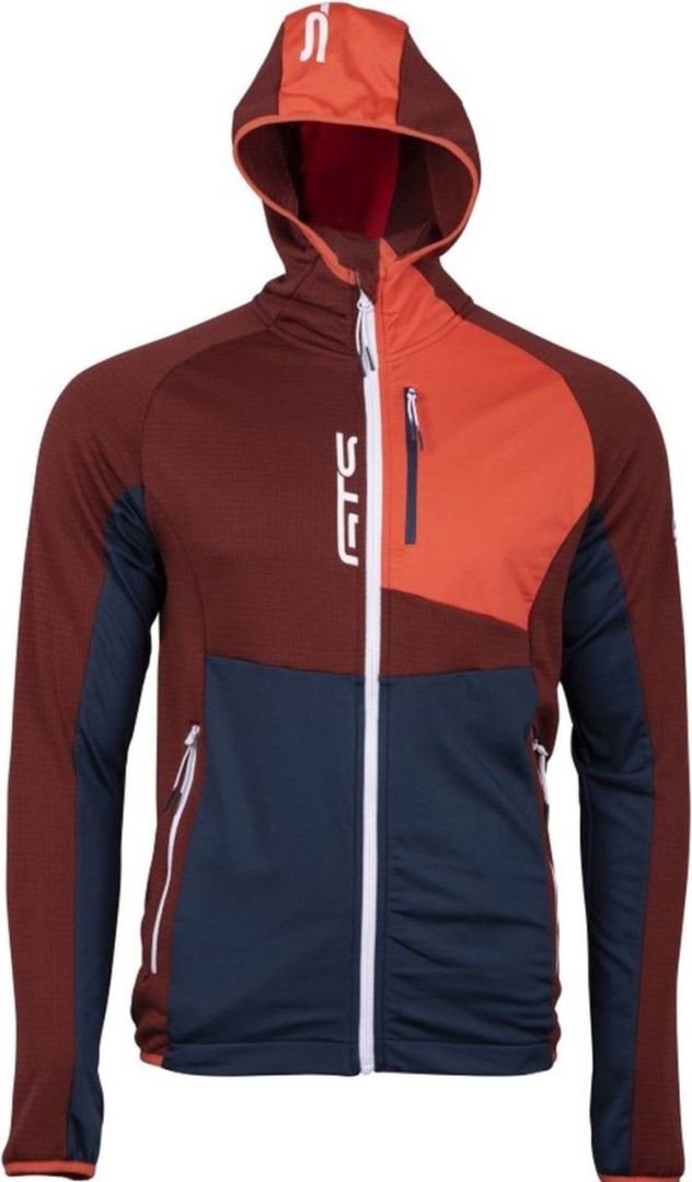 Nowa męska bluza GTS Man Jacket Waffle Bicolour Brown, rozmiar 50/L