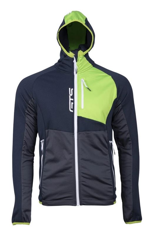 Nowa męska bluza GTS Man Jacket Waffle Bicolour Navy, rozmiar 50/L