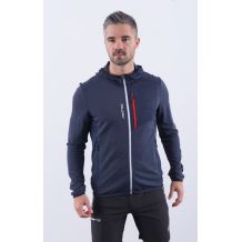 Nowa męska bluza GTS Man Jacket Comb Mix Hoodie Smoke, rozmiar 50/L