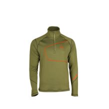 Nowa męska bluza GTS Man Tech Shirt Halfzip Waffle Khaki, rozmiar 50/L