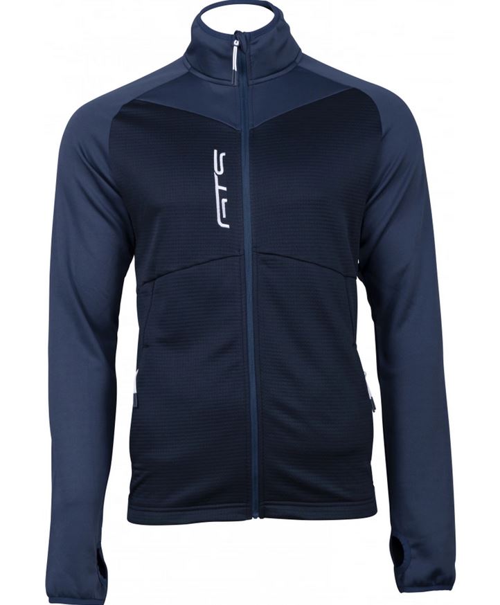 Nowa męska bluza GTS Waffle Brushed Navy, rozmiar L